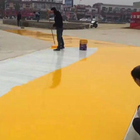 大足彩色路面喷涂翻新的使用寿命多长